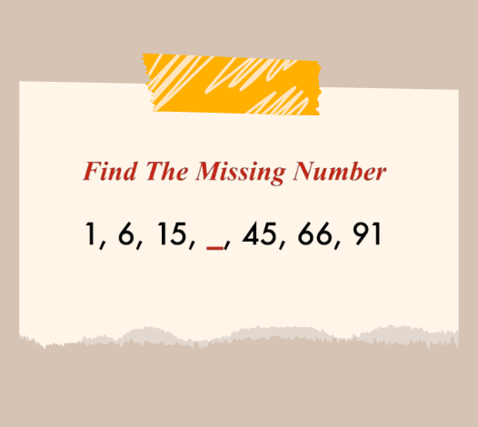 Find the missing number anh