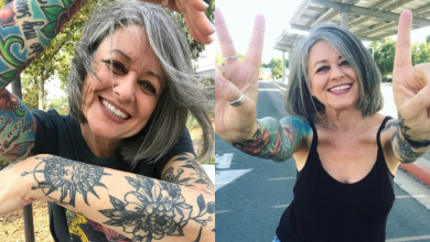 58YearOld Woman Responds To Those Who Criticize Her For Her Tattoos And Youthful Style