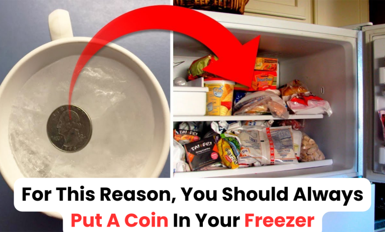 For This Reason, You Should Always Put A Coin In Your Freezer