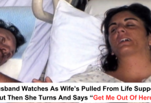 Husband Watches As Wife’s Pulled From Life Support But Then She Turns And Says “Get Me Out Of Here”