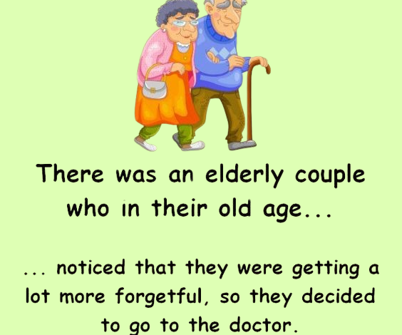 The Funny Old Forgetful Couple Go To A Doctor e1722482812403