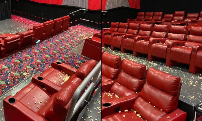 Parents Are Being Urged To raise Their Kids Better After A Cinema Cleaner Shared A Photo On Social Media