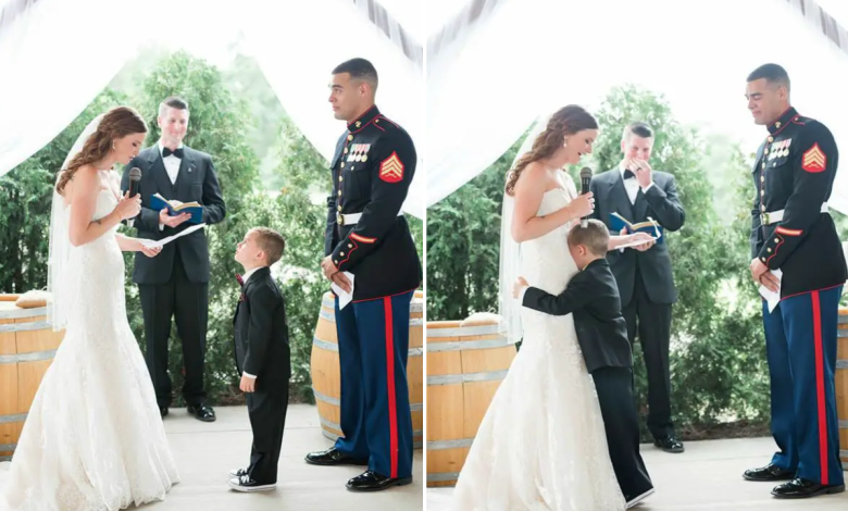 Stepmom Delivers Special Wedding Vows To FourYearOld