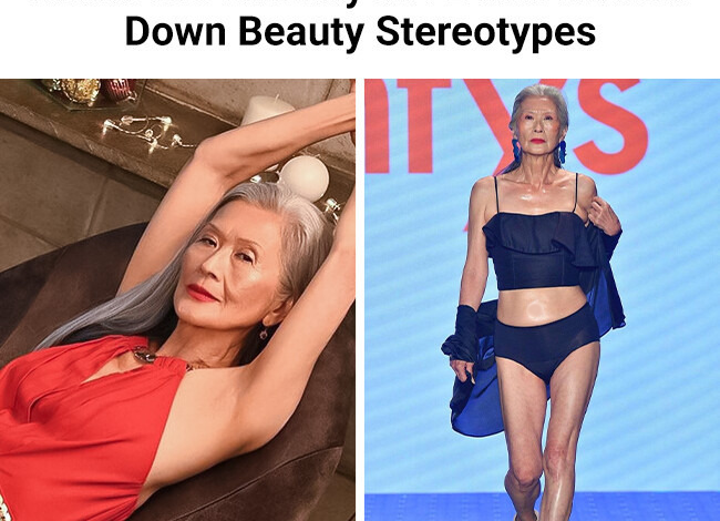 a Model Who Rocks the Runway at 71 and Knocks Down Beauty Stereotypes