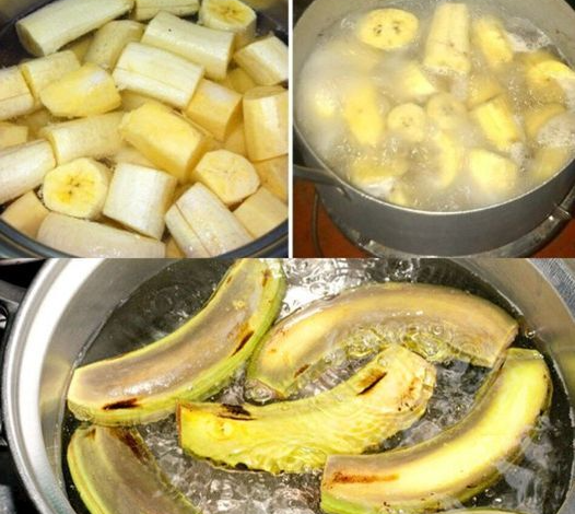 Boil Bananas Drink Liquid Before Bed Every Night