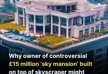 Why owner of controversial 15 million ‘sky mansion built on top of skyscraper might never get to live in it 1